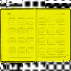 Ежедневник датированный 2026, бордо,А6, 100х150 мм,336 стр,Agenda - фото 7