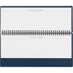 Планинг датированный 2026, синий 303х150 мм, 120 стр,АТТАСНЕ Вива - фото 7