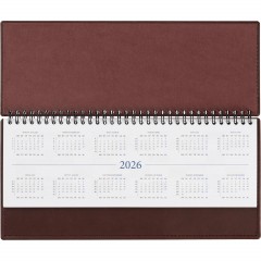 Планинг датированный 2026, бордо 303х150 мм, 120 стр, АТТАСНЕ Вива - фото 4