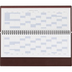 Планинг датированный 2026, бордо 303х150 мм, 120 стр, АТТАСНЕ Вива - фото 5