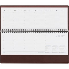 Планинг датированный 2026, бордо 303х150 мм, 120 стр, АТТАСНЕ Вива - фото 6