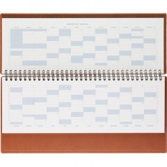 Планинг датированный 2026, коричнев 303х150 мм, 120 стр,АТТАСНЕ Вива - фото 7