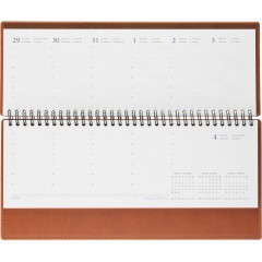 Планинг датированный 2026, коричнев 303х150 мм, 120 стр,АТТАСНЕ Вива - фото 8