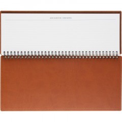 Планинг датированный 2026, коричнев 303х150 мм, 120 стр,АТТАСНЕ Вива - фото 10