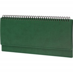 Планинг датированный 2026, зеленый 303х150 мм, 120 стр,АТТАСНЕ Вива