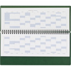 Планинг датированный 2026, зеленый 303х150 мм, 120 стр,АТТАСНЕ Вива - фото 5