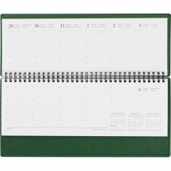 Планинг датированный 2026, зеленый 303х150 мм, 120 стр,АТТАСНЕ Вива - фото 6