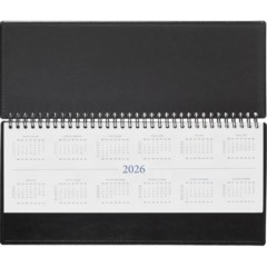 Планинг датированный 2026, черн, 303х150 мм, 120стр, Agenda - фото 4