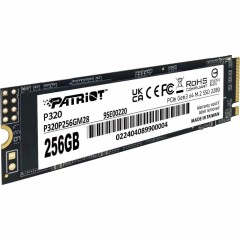 SSD накопитель Patriot P320 256GB M.2 2280 PCIe 3.0 x4(P320P256GM28) - фото 3