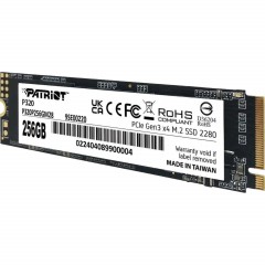 SSD накопитель Patriot P320 256GB M.2 2280 PCIe 3.0 x4(P320P256GM28) - фото 4
