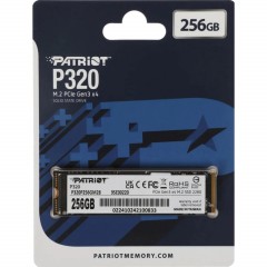 SSD накопитель Patriot P320 256GB M.2 2280 PCIe 3.0 x4(P320P256GM28) - фото 5