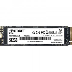 SSD накопитель Patriot P320 512GB M.2 2280 PCIe 3.0 x4(P320P512GM28)