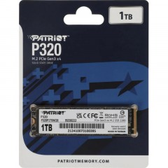 SSD накопитель Patriot P320 1TB M.2 2280 PCIe 3.0 x4(P320P1TBM28) - фото 5