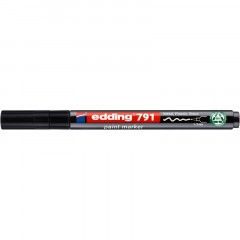 Маркер лаковый EDDING E-791/1 PCR черный 1-2мм Маркер лаковый EDDING E-791/1 PCR черный 1-2мм - фото 3