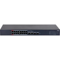 Коммутатор Dahua DH-CS4218-16ET-190 16-портовый PoE L2,обл упр,RJ45,uplink - фото 2