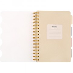 Блокнот А5,120Л, ART JOURNALС РАЗДЕЛИТЕЛЯМИ Гранат,3-567/16 - фото 4