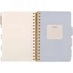 Блокнот А5,120Л, ART JOURNALС РАЗДЕЛИТЕЛЯМИ Гранат,3-567/16 - фото 5