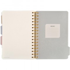 Блокнот А5,120Л, ART JOURNALС РАЗДЕЛИТЕЛЯМИ Гранат,3-567/16 - фото 7