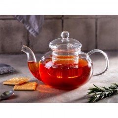 Чайник заварочный AROMA, объем:850 мл (боросиликатное стекло)008246 - фото 3