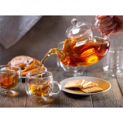 Чайник заварочный AROMA, объем:850 мл (боросиликатное стекло)008246 - фото 4