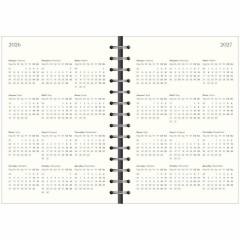 Ежедневник датированный 2026 IF 14х20см 160л, на спир Universe I1753/black - фото 5