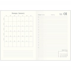 Ежедневник датированный 2026 IF 14х20см 176л, мягкий, Nightfall I1736/train - фото 3