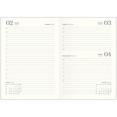 Ежедневник датированный 2026 IF 14х20см 176л, мягкий, Nightfall I1736/train - фото 4