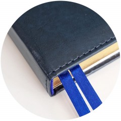 Ежедневник датированный 2026 IF 14х20см 176л, тверд Britannia I1710/blue - фото 4