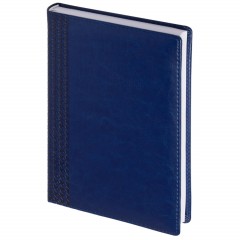 Ежедневник датированный 2026 IF 14х20см 176л, тверд Lozanna AZ2805/blue