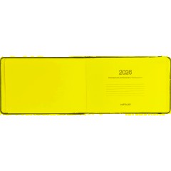 Еженедельник датированный 2026 IF 16х105см 64л, тв с рез, Grace I1803/black - фото 5