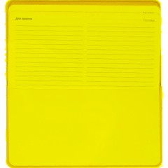 Еженедельник датированный 2026 IF 16х9см 64л, мягкий, Candy I1843/yellow - фото 11