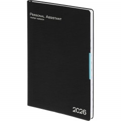 Ежедневник датированный 2026 ESCALADA А4 (210х297мм), 120л, черный 70205