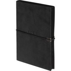 Ежедневник датированный 2026 ESCALADA А5 (146x211мм), 176л, черный 70273