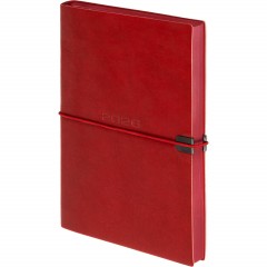 Ежедневник датированный 2026 ESCALADA А5 (146x211мм), 176л, красный 70275