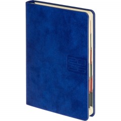 Ежедневник датированный 2026 ESCALADA А6+ (126x174мм), 176л, синий 70292