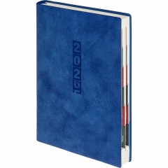 Ежедневник датированный 2026 ESCALADA А6+ (126х174мм), 176л, синий 70298