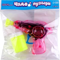 Мыльные пузыри Funny toys прозрачный пистолет МИКС 728874 - фото 9
