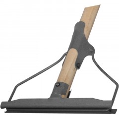 Швабра д/пола с металлическим зажимом 200х1200мм (лентяйка)  в покраске - фото 2