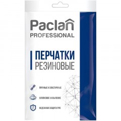 Перчатки резиновые PACLAN Professional латекс желтый 4073274 р.L - фото 2