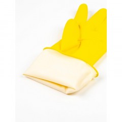 Перчатки резиновые PACLAN Professional латекс желтый 4073274 р.L - фото 4