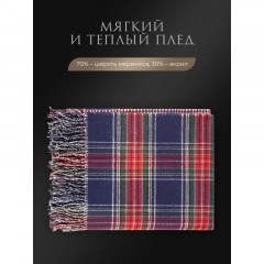 Плед шерстяной мериносовая шерсть, акрил, 150х200,1015.00251 Плед шерстяной мериносовая шерсть, акрил, 150х200,1015.00251 - фото 11