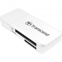 Картридер Transcend TS-RDF5W USB 3.0/3.1 RDF5 для карт пам. SD/microSD, бел