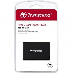 Картридер Transcend TS-RDC8K2 USB-C 3.1 для карт пам.SD/microSD/CF/MSXC - фото 5