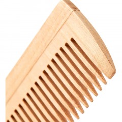 Расческа - гребень Lei, деревянный, без ручки, 27 зубьев - фото 2