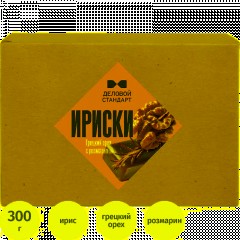 Ирис Деловой стандарт Грецкий орех с розмарином, 20гx15шт/уп