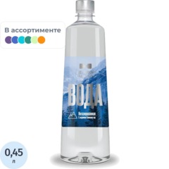 Вода минеральная Деловой Стандарт природ столовая негаз ПЭТ 0,45л