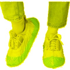 Бахилы н/с, п/э 2х слойн.текстур. 3,5г б-син.ПНД-8/8/1р-Б-С, 50пар/уп - фото 3