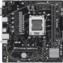 Материнская плата ASUS PRIME A620M-K, AM5, A620, 2xDDR5, mATX - фото 2