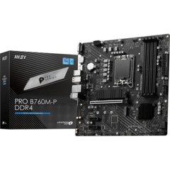 Материнская плата MSI PRO B760M-P DDR4 s1700, Intel B760, 4xDDR4, mATX - фото 5
