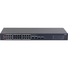 Коммутатор DAHUA DH-CS4228-24GT-240 24-порт,PoE,24xRJ45,uplink,240Вт - фото 2